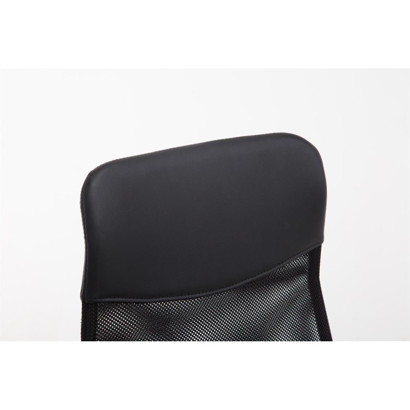 Silla de Oficina ASPEN XL, Malla Transpirable, Asiento acolchado, Hasta 150 Kg, Color Rojo