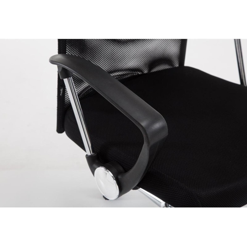 Silla de Oficina ASPEN XL, Malla Transpirable, Asiento acolchado, Hasta 150 Kg, Color Rojo