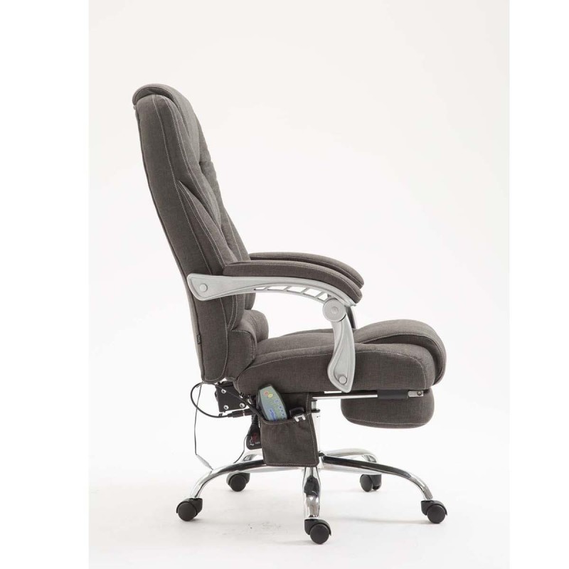 Sillón de Oficina COMODITY MASAJE TELA, función mansaje, en tela negro