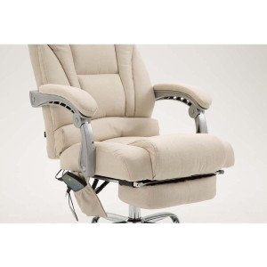 Sillón de Oficina COMODITY MASAJE TELA, función mansaje, en tela negro