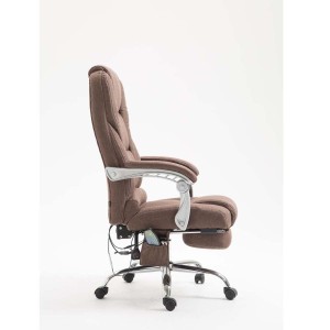 Sillón de Oficina COMODITY MASAJE TELA, función mansaje, en tela negro