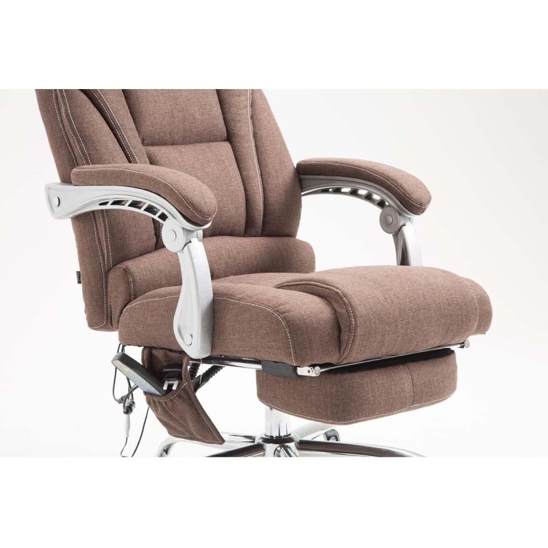 Sillón de Oficina COMODITY MASAJE TELA, función mansaje, en tela negro