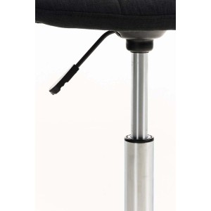 Silla de oficina EMILY en tela negra