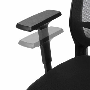 Silla Ergonómica BALA, Soporte Lumbar, Malla Transpirable, Negro