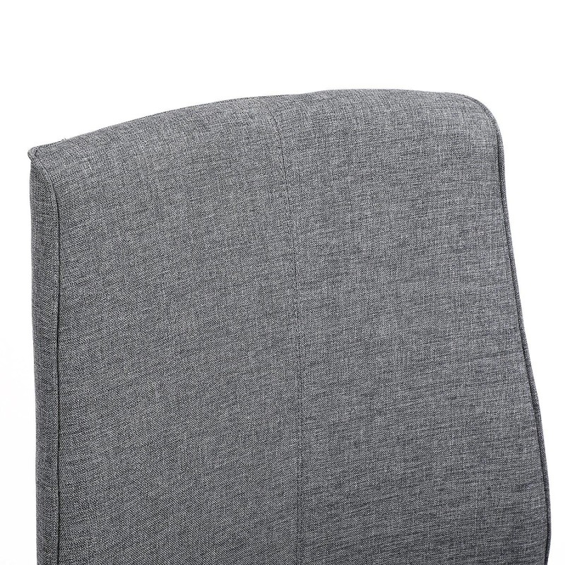 Silla de oficina YAKI, mecanismo sincronizado, tela gris