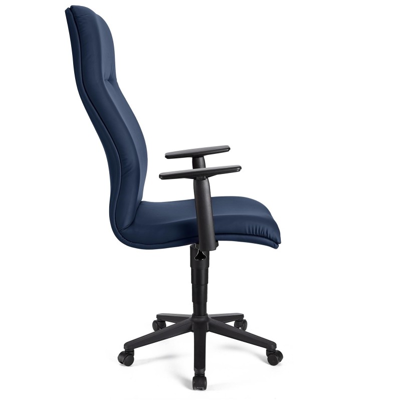 Sillón de Oficina ANIBAL PIEL en negro