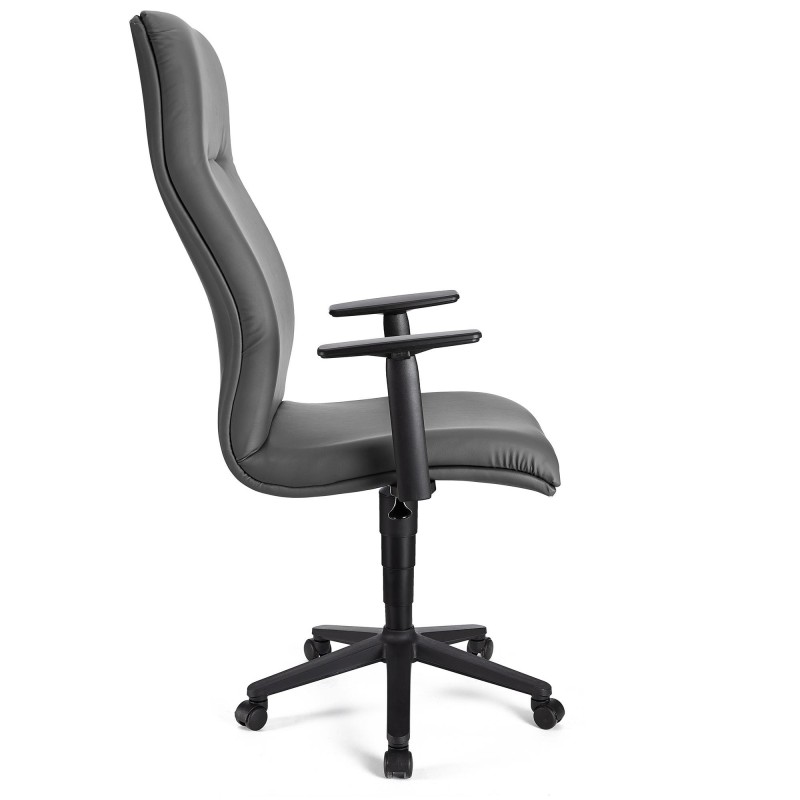 Sillón de Oficina ANIBAL PIEL en negro