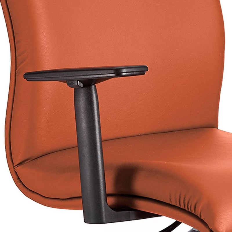 Sillón de Oficina ANIBAL PIEL en negro