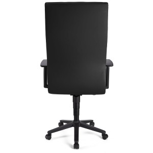 Sillón de Oficina ANIBAL PIEL en negro