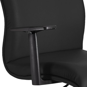 Sillón de Oficina ANIBAL PRO PIEL en negro