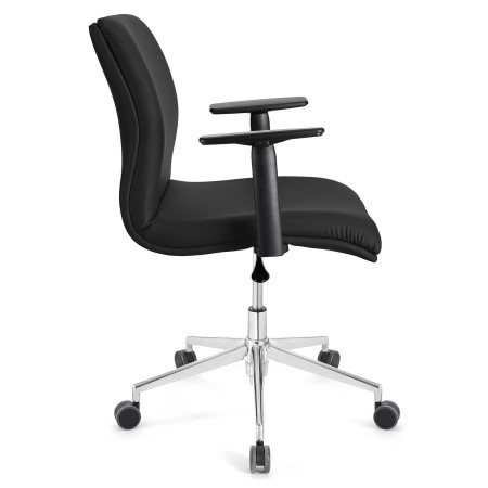 Silla de Oficina ANIBAL BASE PRO PIEL en negro 2