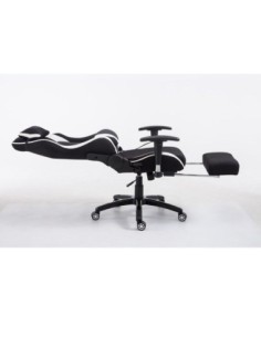 Lote 2 sillas de confidente NAPOLI, estructura metálica, color negro y patas negras