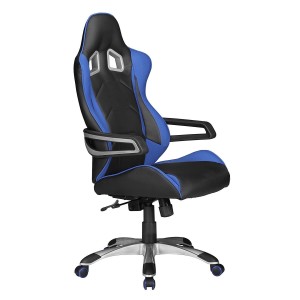 Silla Gaming GUBEN, Diseño Deportivo muy Moderno, Apta uso 8h/día, Color Rojo y Negro