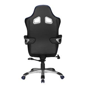 Silla Gaming GUBEN, Diseño Deportivo muy Moderno, Apta uso 8h/día, Color Rojo y Negro