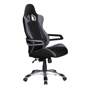 Silla Gaming GUBEN, Diseño Deportivo muy Moderno, Apta uso 8h/día, Color Rojo y Negro