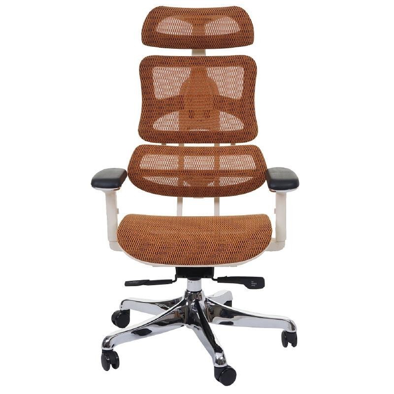 Silla Ergonómica MINERVA, Totalmente Ajustable, ISO 9001, En Malla color Negro