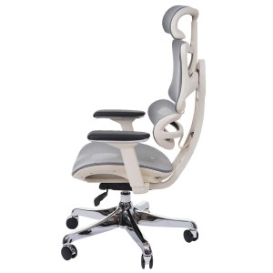Silla Ergonómica MINERVA, Totalmente Ajustable, ISO 9001, En Malla color Negro