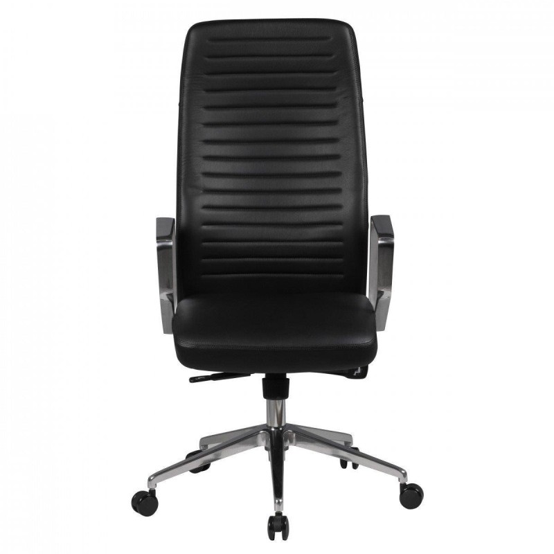 Sillón de Oficina SULZA en Piel Natural color Negro