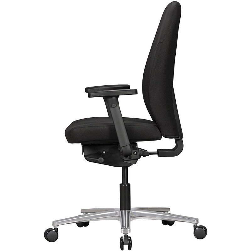 Silla ergonómica SARK BASE, ajustable, uso 8h en tela negra