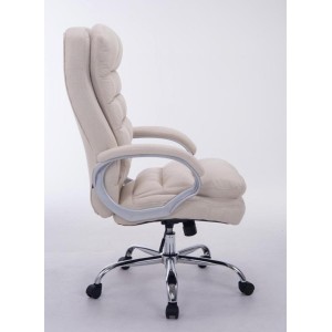 Sillón de Oficina ACUÑA TELA, hasta 160 kg, en negro