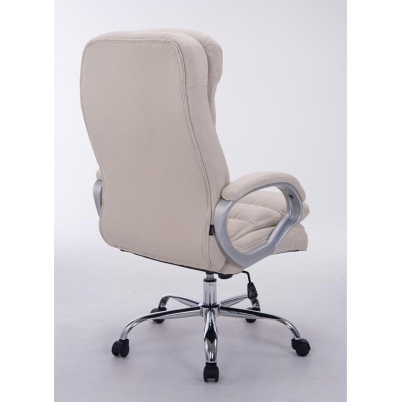 Sillón de Oficina ACUÑA TELA, hasta 160 kg, en negro