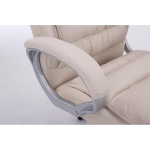 Sillón de Oficina ACUÑA TELA, hasta 160 kg, en negro