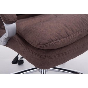 Sillón de Oficina ACUÑA TELA, hasta 160 kg, en negro