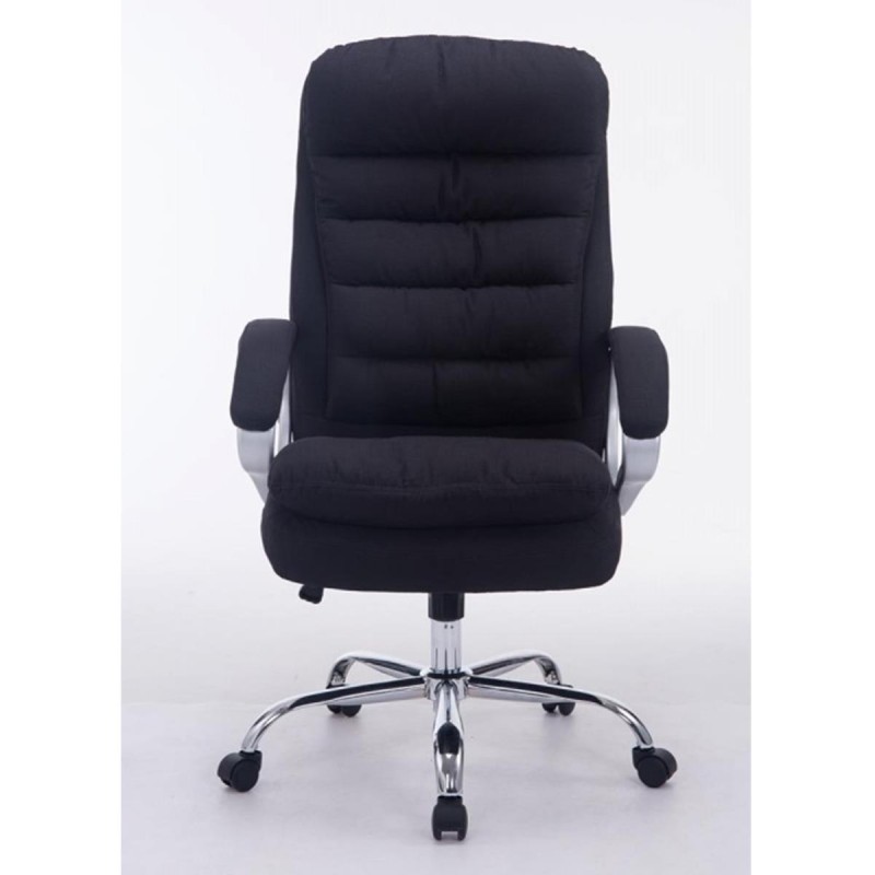 Sillón de Oficina ACUÑA TELA, hasta 160 kg, en negro