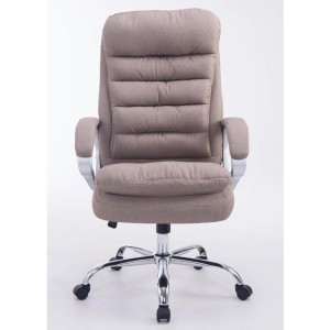 Sillón de Oficina ACUÑA TELA, hasta 160 kg, en negro