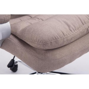 Sillón de Oficina ACUÑA TELA, hasta 160 kg, en negro
