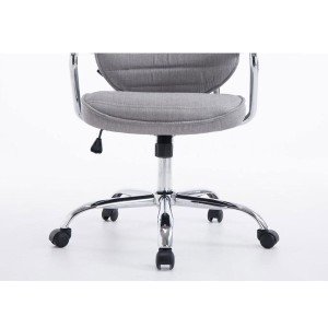 Sillón Ejecutivo RENO TELA, estructura metal, en tela color Negro