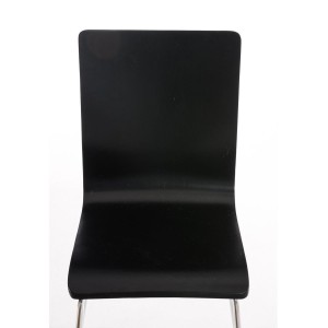 Silla de Confidente PERE, en madera color negro