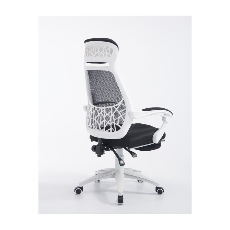 Silla de Oficina MARTXEL, reposapiés extensible, en negro