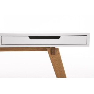 Mesa de Ordenador PROTON, 110x60x75 cm, blanco
