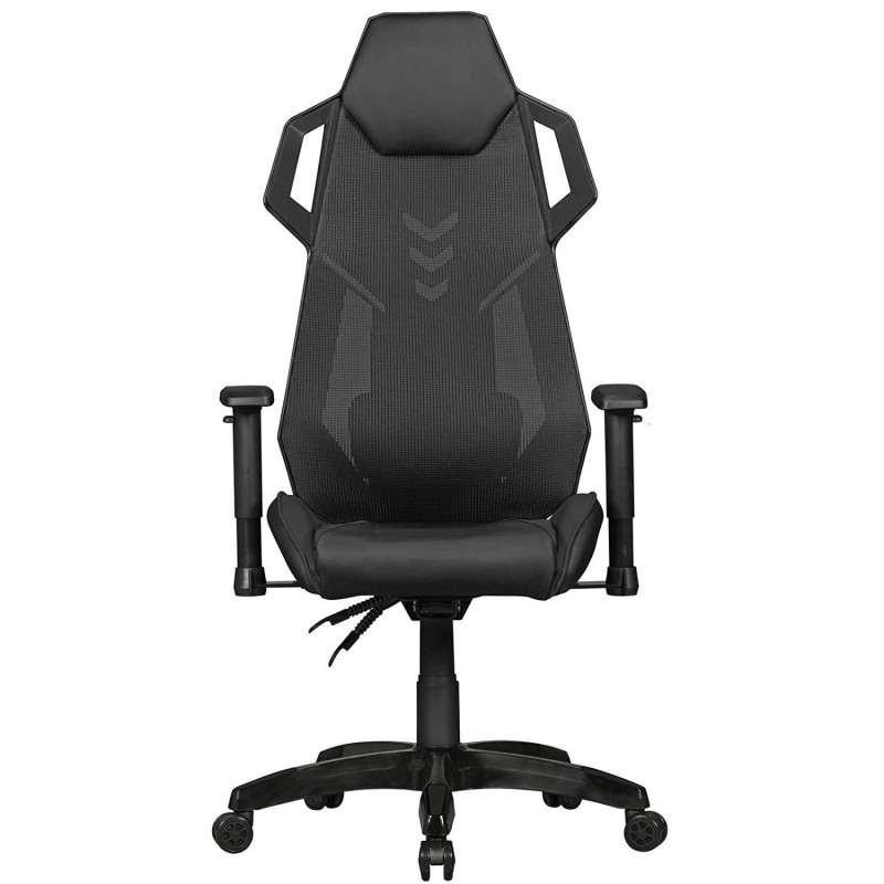 Silla Gaming GAMEPAK en Piel y Malla color Negro