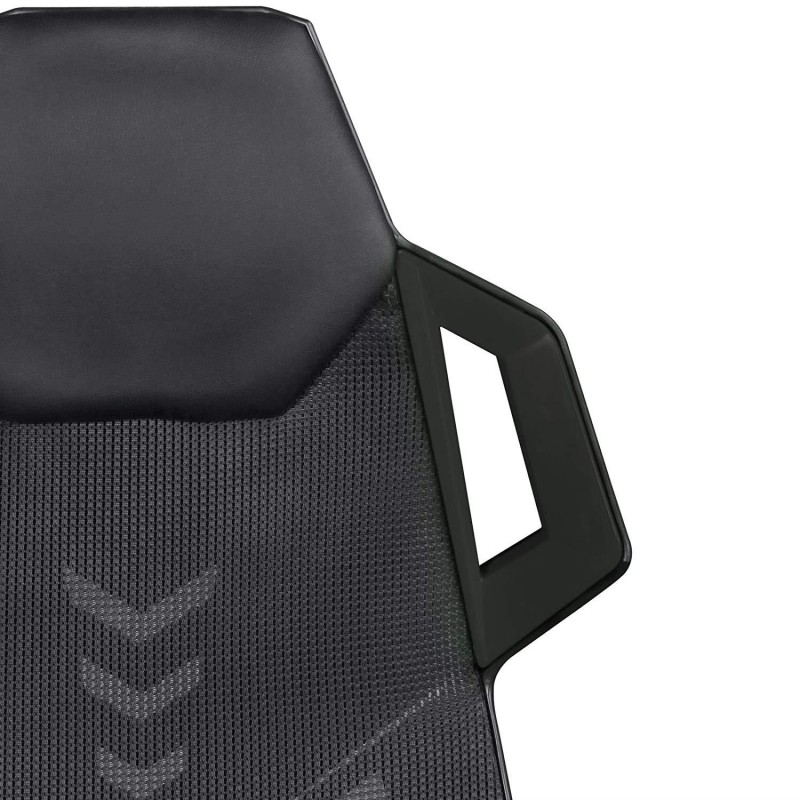 Silla Gaming GAMEPAK en Piel y Malla color Negro