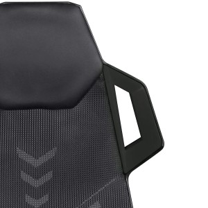 Silla Gaming GAMEPAK en Piel y Malla color Negro
