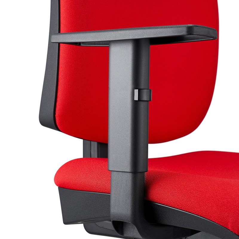 Sillón de Oficina CANCUN, En Tela, Color Crema