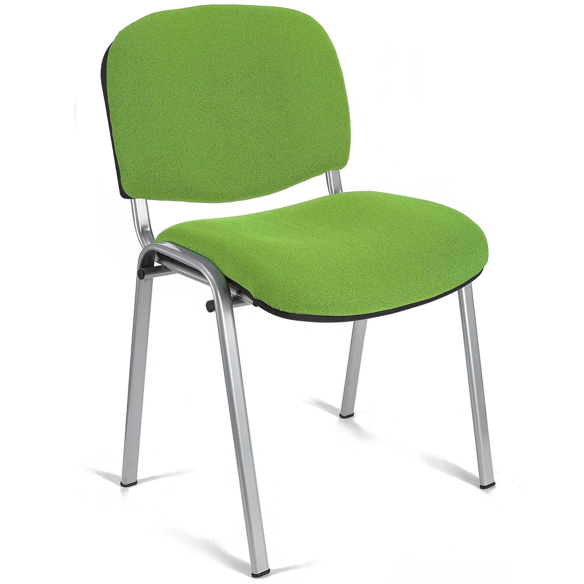 Silla de Confidente MOBY BASE, Cómoda y Práctica, Precio Increíble, Color Negro y Patas Grises