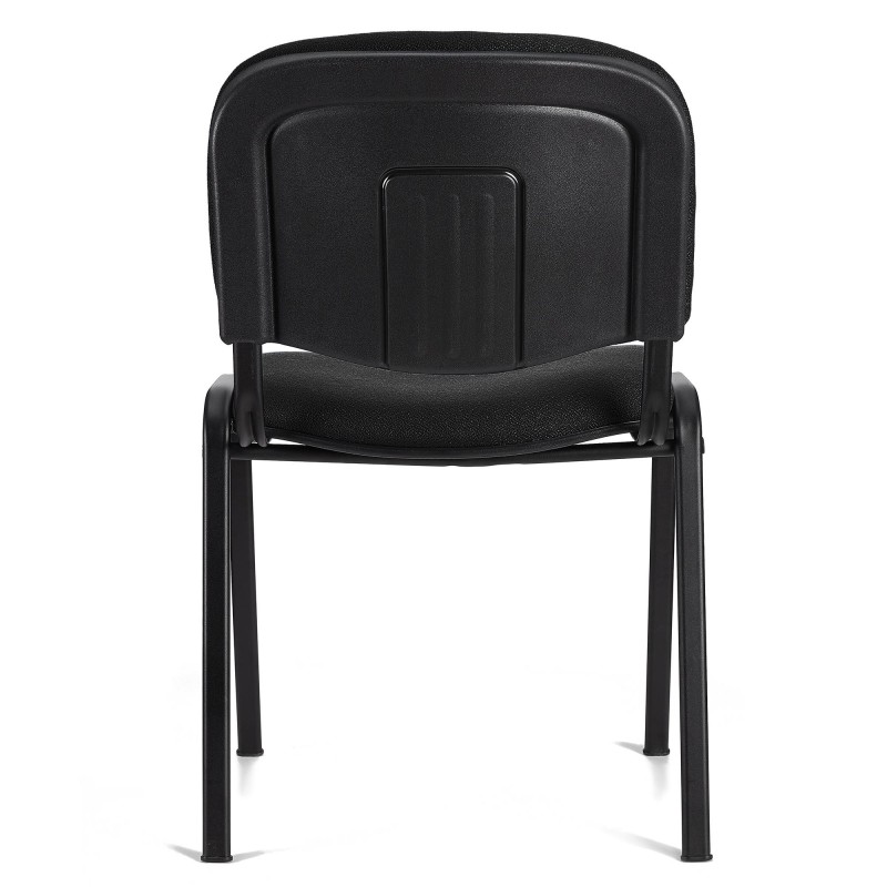 Silla de Confidente MOBY BASE, Cómoda y Práctica, Precio Increible, Color Negro y Patas Negras