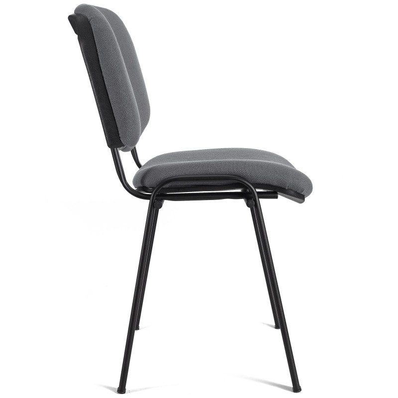 Lote 5 Sillas de confidente MOBY BASE en bonito color negro