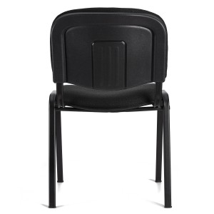 Lote 5 Sillas de confidente MOBY BASE en bonito color negro