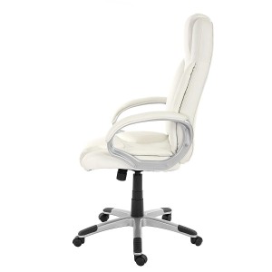 Sillón de oficina ARONA, Precio insuperable, Gran Comodidad, acolchado, En Negro