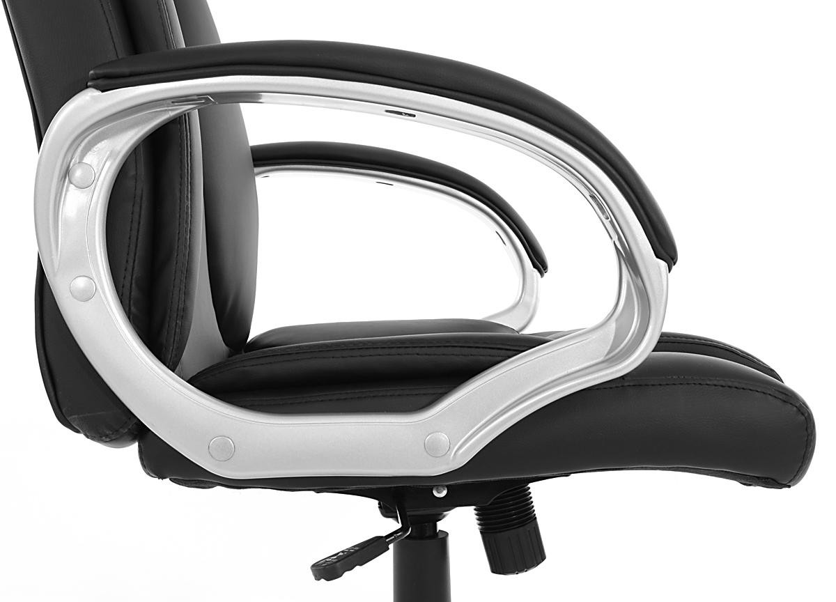 Sillón de oficina ARONA, Precio insuperable, Gran Comodidad, acolchado, En Negro