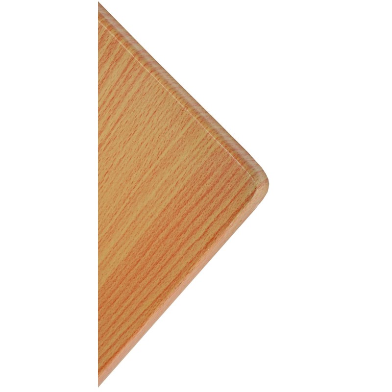 Mesa de ordenador ALBURI ajustable en acero, color blanco