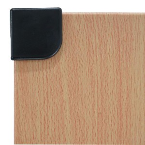 Mesa de ordenador ALBURI ajustable en acero, color blanco