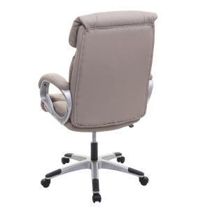 Sillón de oficina SANTIAGO acolchada, uso 8h, negro