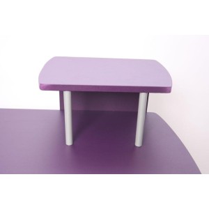 Mesa de ordenador OHIO PRO, bandeja teclado, negra, 115x55