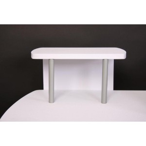 Mesa de ordenador OHIO PRO, bandeja teclado, negra, 115x55