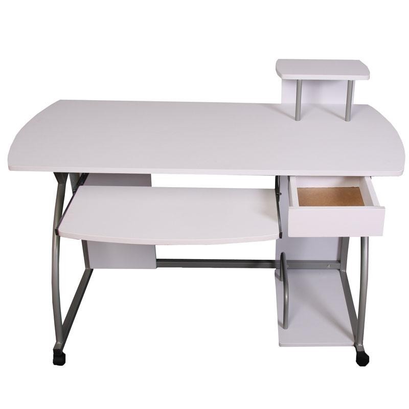 Mesa de ordenador OHIO PRO II, bandeja teclado, negro, 115x55